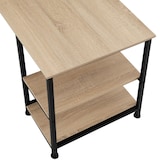 thumbnail of tectake Secretária Hamilton 138x138x75,5cm  Madeira Industrial Clara, Carvalho Sonoma