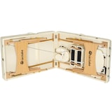 thumbnail of 3 Zonen Massageliege Somwang mit 7,5cm Polsterung und Holzgestellbeige