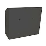 thumbnail of V-part Brievenbussen Metaal 394 mm 178 mm 346 mm grijs