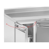 thumbnail of METRO PROFESSIONAL Table réfrigérée GN 1/1 4 portes,