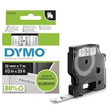 thumbnail of DYMO D1 - etiquetas estándar - negro sobre azul - 19mm x 7m