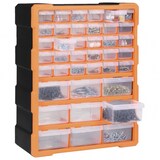 thumbnail of Multi-Schubladen-Organizer 4 | vidaXL : Farbe - Orange und Schwarz