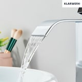 thumbnail of ROSA | Rubinetto da bagno premium a cascata alta cromato | miscelatore Hotel Gastro Premium per lavabo freestanding - in acciaio inox con bocca alta