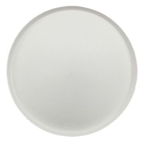 84 Teller Zuckerrohr "pure" rund Ø 22 cm · 1 cm weiss "Cella"