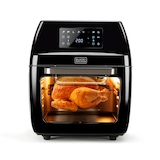 thumbnail of Black+Decker Heissluftfritteuse BXAFO1200E, 1700W, Kapazität von 12 l, 8 Programme, Timer bis 6 Stunden, Umfangreiches Zubehör, Antihaftbeschichtung