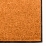 thumbnail of vidaXL Deurmat Anders Oranje en Zwart 120 x 250 cm Polyamide en PVC