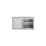 thumbnail of METRO Professional Gastro wandkast GWCB1120, roestvrij staal, 120 x 40 x 65 cm, met schuifdeur, zilver