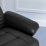thumbnail of Relaxsessel mit Hocker Schwarz 69x71x104 cm drehbar 360 Grad mit Liegefunktion bis 135 Grad ergonomisch gepolstert bis 150 kg