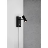 thumbnail of Applique murale OMARI  Métal Noir, H.12 - IP20 - LED Module / Intérieur