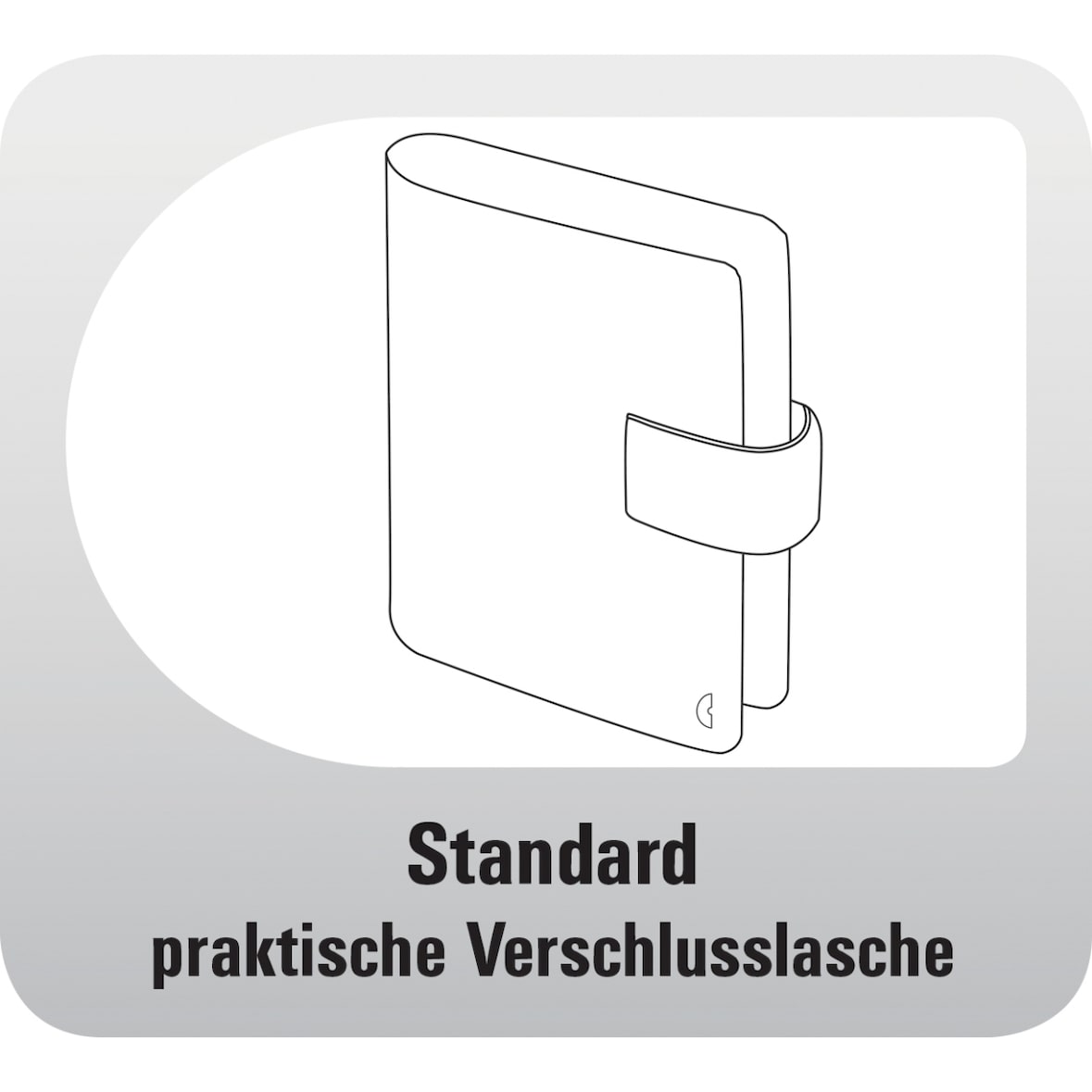 Terminplaner Standard A5 Slim Einsteiger schwarz