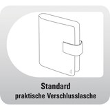 thumbnail of Terminplaner Standard A5 Slim Einsteiger schwarz