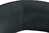thumbnail of Sgabello da bar Olinda in velluto nero/cromo