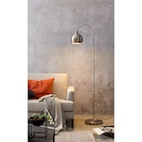 thumbnail of SalesFever Lampadaire | 1 flamme | Métal aspect acier inoxydable | L 28 x P 60 x H 153 cm | argent
