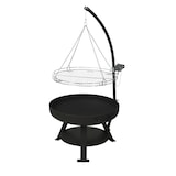 thumbnail of WellHome - Barbacoa y brasero 2 en 1 altura ajustable 127cm