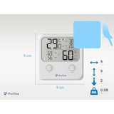 thumbnail of Station météo sans fil avec affichage de la température et de l'humidité