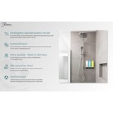 thumbnail of Wandhalterung 4x mit weißer, schwarzer oder verchromter Blende - HOTELSERIE