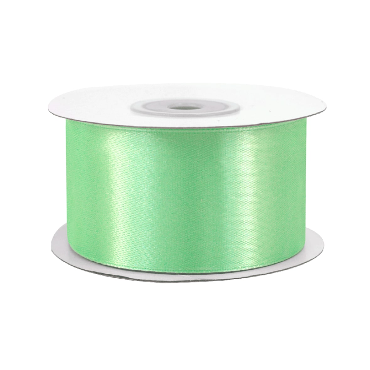 38mm Satinband 25m Schleifenband Geschenkband Dekoband Breites Stoffband Mint
