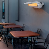 thumbnail of MPC ESTEPONA 2000W Chauffage Réflecteur avec Télécommande, Excellent Diffuseur de Chaleur mural, Protégé contre les Jets d'Eau IP65.