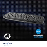 thumbnail of Nedis Wired Gaming Keyboard - USB 2.0 - Folientasten - LED - US international - US-Layout - Stromversorgung über USB - Netzkabellänge: 1.50 m - Gaming
