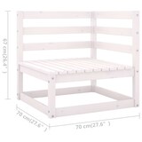 thumbnail of vidaXL 8-tlg. Garten-Lounge-Set mit Kissen Massivholz Kiefer