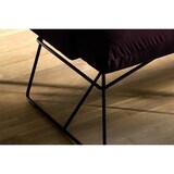 thumbnail of KAWOLA Esszimmerbank CHARME Velvet purple 166cm