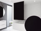 thumbnail of Basic Duschrollo Peva 160x240 cm uni Schwarz! Shower Rollo Curtain!