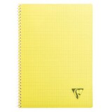 thumbnail of Lot de 10 Cahier Linicolor Fresh A4, 100p./50 feuilles 90 g/m² reliure intégrale, couv. polypro assortis, quadrillé 5x5