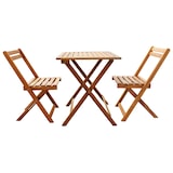 thumbnail of aro Bistro Set klappbar 3-tlg., Akazienholz, 2 Stühle, 1 Tisch, natur