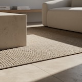 thumbnail of Teppich Flur Einfarbig Elegant Waschbar Strapazierfähig Schlafzimmer Schadstoffgeprüft Beige 120x170 cm OEKO-TEX – CIMA von Kadima Design