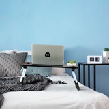thumbnail of Relaxdays Laptoptisch für Bett & Couch, HxBxT: 26 x 63 x 40 cm, klappbarer Betttisch, MDF, Eisen, Notebooktisch, schwarz