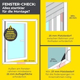 thumbnail of EASYmaxx Insect Protect Teleskop-Insektenschutzgitter mit Netz - weiß