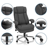 thumbnail of Schwerlaststuhl / Bürostuhl BUILDER XXL I Stoff dunkelgrau hjh OFFICE