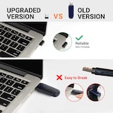 thumbnail of Tera Pro Barcodescanner QR 2D 1D Bluetooth 2,4G Kabelgebunden USB-C 1D 2500mAh Ständer 8100 Blau  1 Stück