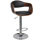 thumbnail of vidaXL Barhocker Bugholz und Kunstleder