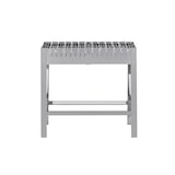 thumbnail of METRO PROFESSIONAL Holzkohlegrill rechteckig Karasu, Grillfläche 78 x 29 cm, inkl.12 Spieße, Edelstahl, silber