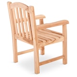 thumbnail of Gartenstuhl Teakholz XL, Teakholz-Sessel, runde Rückenlehne, Belastbarkeit 130 kg, langlebig, massiv & robust, Raburg Lana