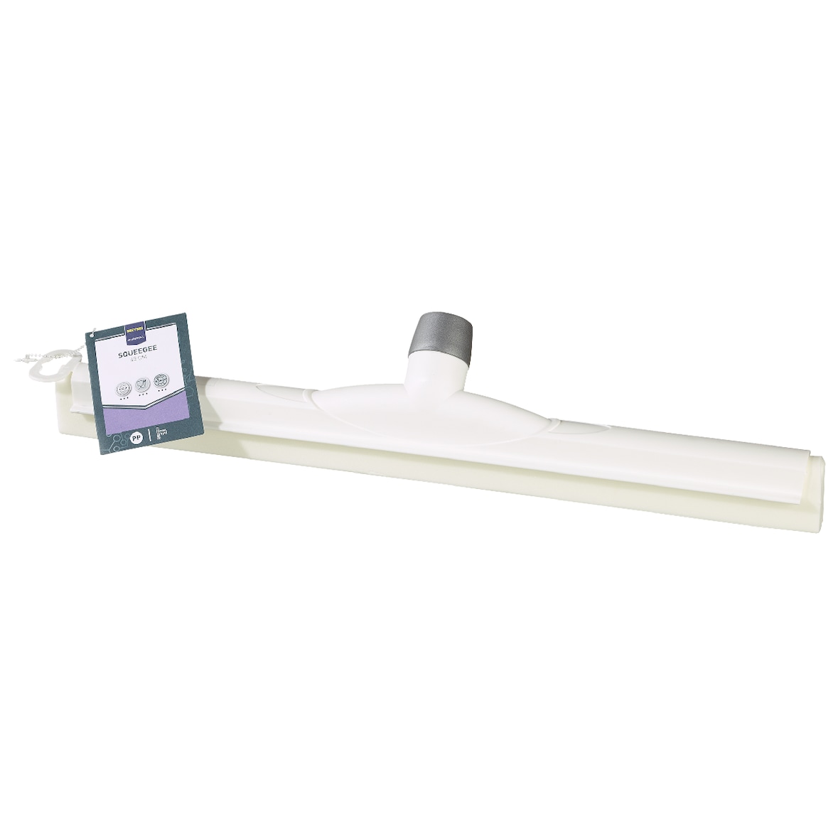 METRO Professional Raclette pour sol largeur d'essuyage HACCP, 45 cm blanc