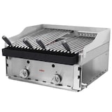 thumbnail of MBH - Professioneller Gas Lavasteingrill 60 cm wirtschaftlich. Industrie-Grill für Restaurant, Hotel und Catering-Industrie.