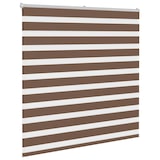 thumbnail of vidaXL Doppelrollo Braun 140x150 cm Stoffbreite 135,9 cm Polyester
