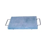 thumbnail of Pietra ollare con telaio cromato