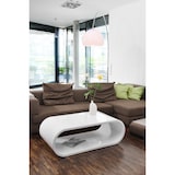 thumbnail of SalesFever salontafel rechthoekig | hoogglans gelakt | MDF hout | B 120 x D 60 x H 40 cm | wit