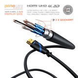 thumbnail of Primewire 8k HDMI-Kabel 2.1, Ultra HD Highspeed 4K 60Hz, Full HD, 3D, ARC, 18 GBit/s, HDMI Typ A - 4m