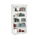 thumbnail of shopinnovativo -Libreria 5 ripiani arte povera in legno massello e mdf con rifinitura in bianca 120x40x210 H