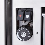 thumbnail of Stalgast Edelstahl Gas Fritteuse, 2x 7 Liter Doppelbecken, Serie 700 ND