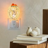 thumbnail of Candle Brothers Duftlampe Flow, Aromalampe, Nachtlicht, Glas-Mosaik, Keramik & Glas, für Innenräume, Weiß/Gelb