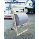 thumbnail of Putztuchrolle, Putzrolle, Putztücher blau 3-lagig, 1000 Blatt, 36x38 cm, perforiert, saugstark, Reinigungstücher