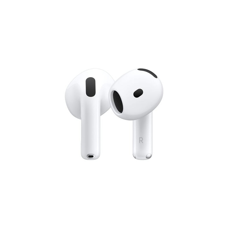 Apple Airpods 4 Blanc Avec Boîtier De Charge Usb‑c Ecouteurs Sans Fil Avec Réduction Active Du Bruit