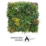 thumbnail of Bonerva | Jardín Vertical Artificial Menorca | Reacción al fuego clase "B" | Pieza 100x100cm (1m²) | Planta artificial para HORECA| MAL1222