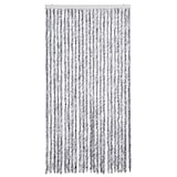 thumbnail of Insektenschutz-Vorhang Weiß und Grau 100x220 cm Chenille