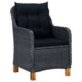 thumbnail of Helloshop26 - Conjunto de comedor de jardín exterior de 5 piezas muebles gris oscuro 02_0013806